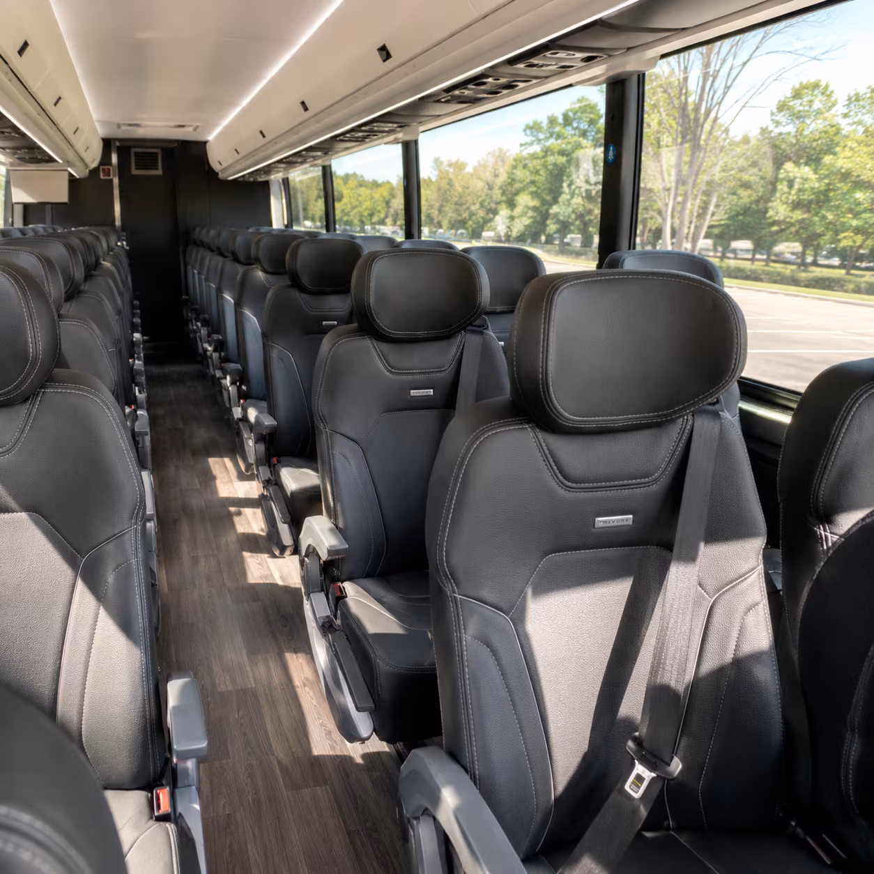 ypsilanti charter bus interior