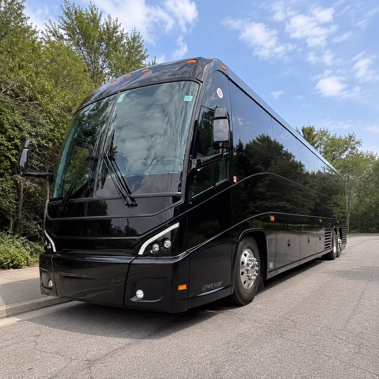 ypsilanti charter bus rental exterior