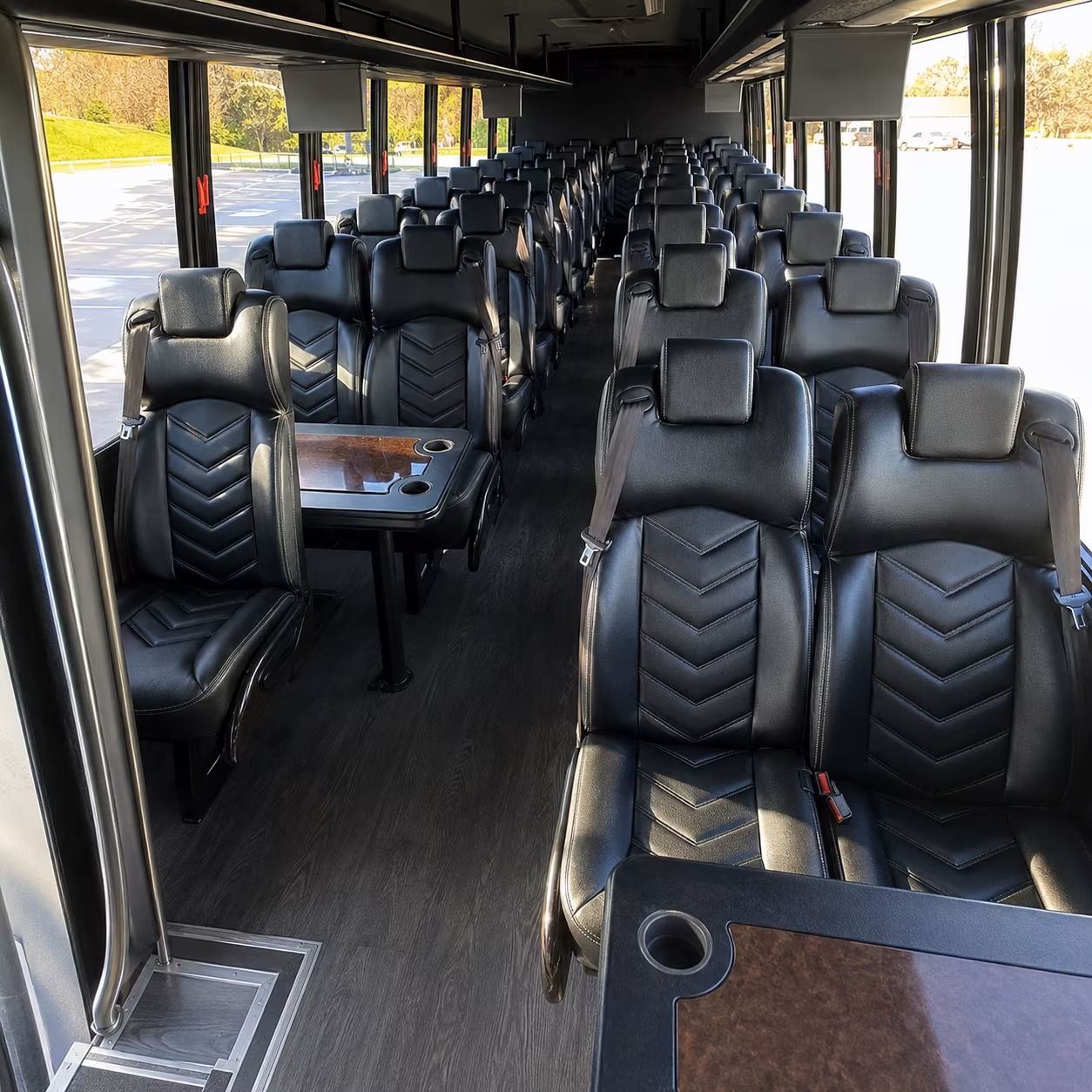 ypsilanti concert transportation onboard seating